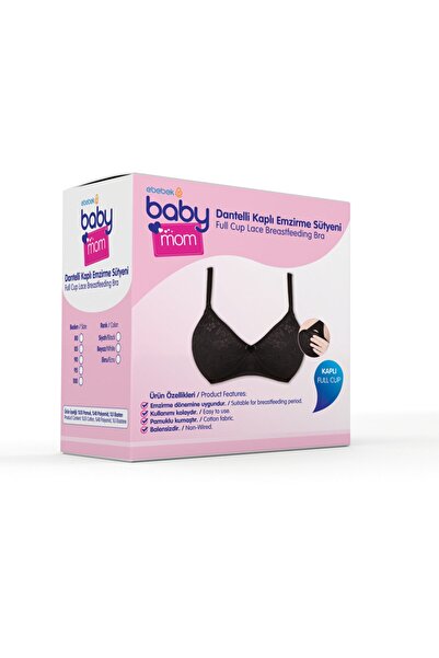 ebebek Baby Mom baby mom Babymom Dantelli Emzirme Sütyeni - Kaplı