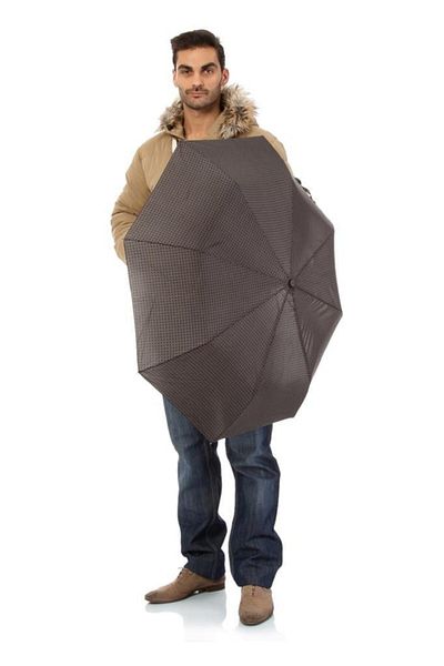 Biggbrella 10321q172b Automatischer Regenschirm – Gingham