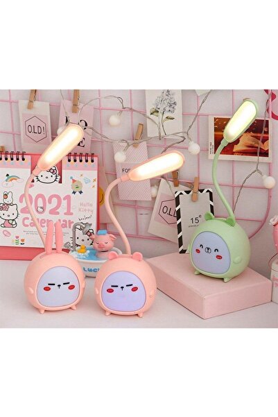 TechnoSmart Usbli Karikatür Masa Lambası 3modlu Led Gece Lambası Çocuklar Içn...