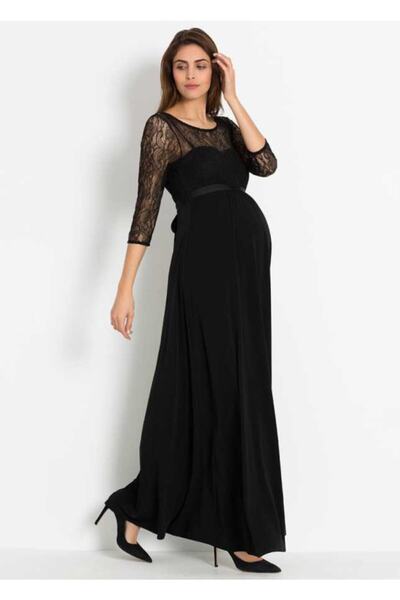 GEBE Long Dress Glam Hamile Abiye Elbise Xs G6115403