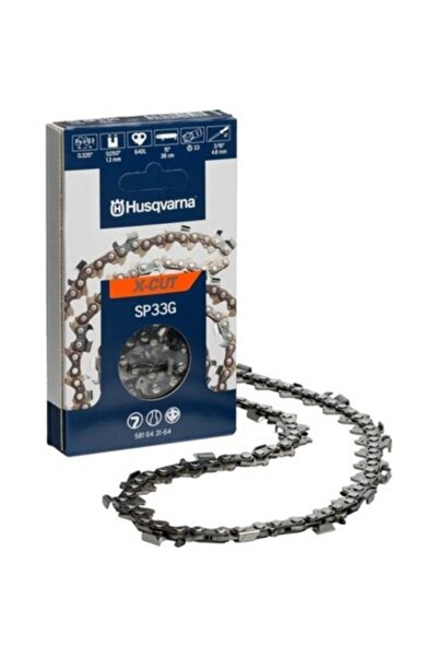 Husqvarna X-cut 0,58 Ayak Zincir Köşeli C85 1,5mm - 3/8 - 36 Diş Kesik Zincir