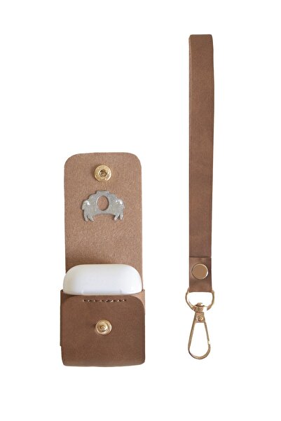 Le Color Headphone Case Brown Leather