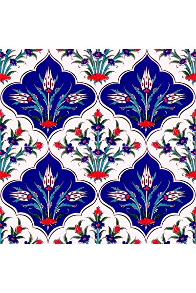 Kütahya Çini Yapı Tasarım Ac45 20 x 20 cm 4 Adet Çini Karo