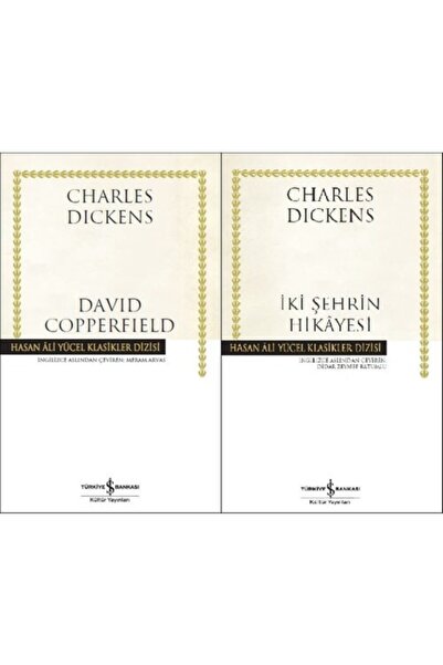 TÜRKİYE İŞ BANKASI KÜLTÜR YAYINLARI Iş Bankası Charles Dickens 2 Kitap Set Ha...