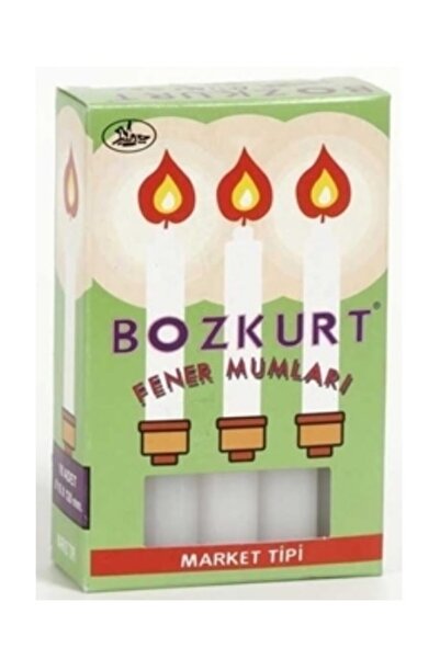 Bozkurt شمعة السوق 10 قطع