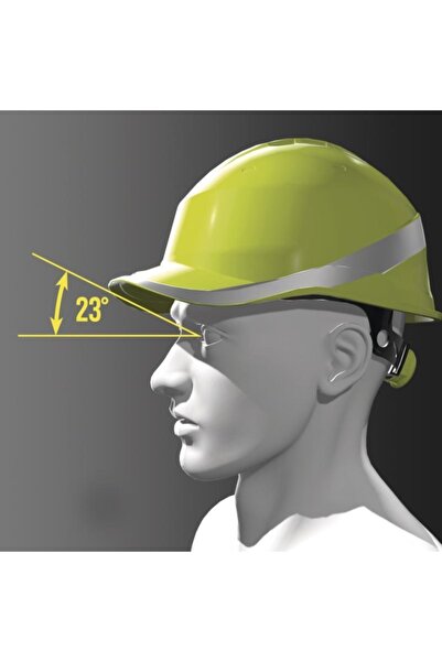 Delta Plus Baseball Diamond 6 Havalandırmalı Işçi Bareti Beyaz