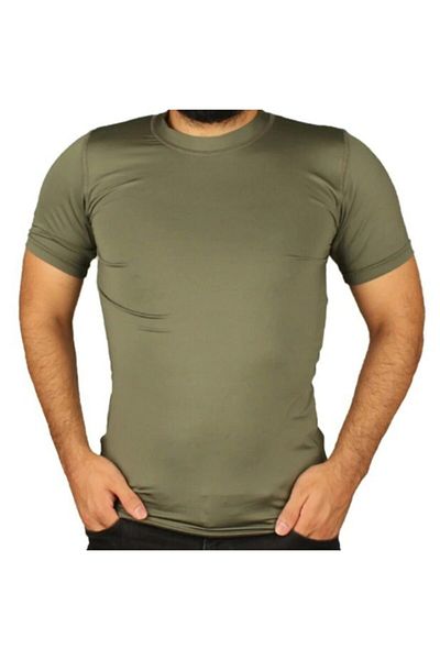 KORDAK Μικρό μπλουζάκι Khaki Microfiber Military Combat Micro