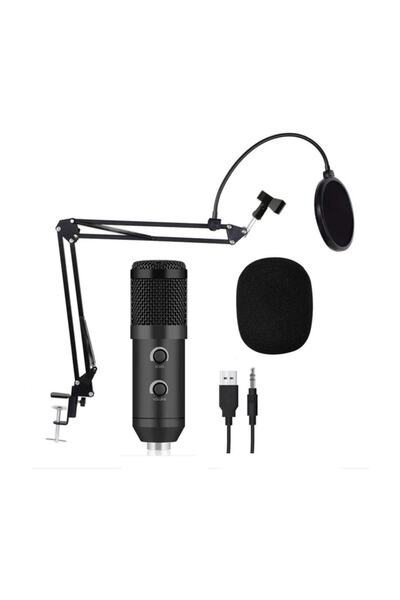 Music D.J Stüdyo Youtuber Twitch Kayıt Mikrofonu,masa Standı,pop Filtre
