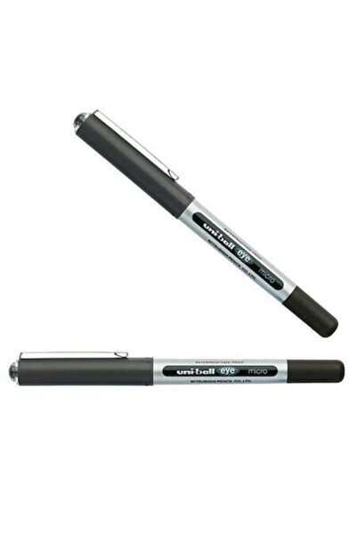 UNİ-BALL Roller Kalem 10 Eye Broad Jel Bilye Uç İmza Kalemi 1.0 mm Siyah UB-1...