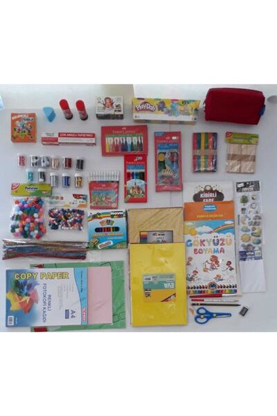 Faber Castell Ana Sınıfı, Okul Öncesi, Kreş,kırtasiye Seti