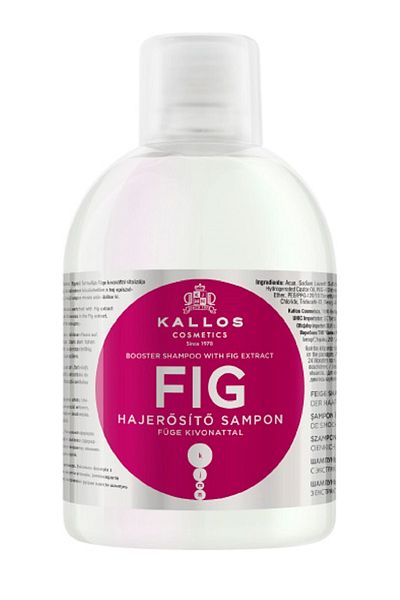 Kallos Cosmetics Fig Booster 1000ml Fig Extract Strengthening Shampoo
