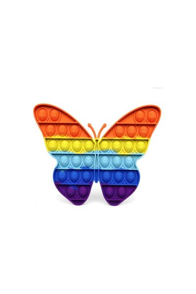mys silicone Silikon Kelebek Şekilli Pop It