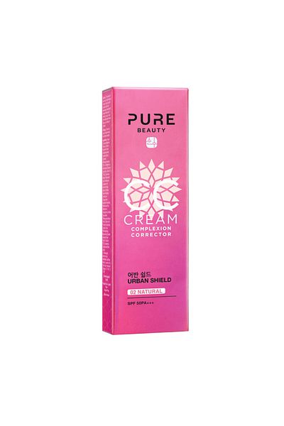 PURE BEAUTY كريم سي سي Spf50 Pa+++ طبيعي 30 مل