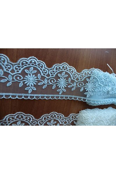 SHERLOCK HOME Legendary Guipure Lace Blue 8f0021