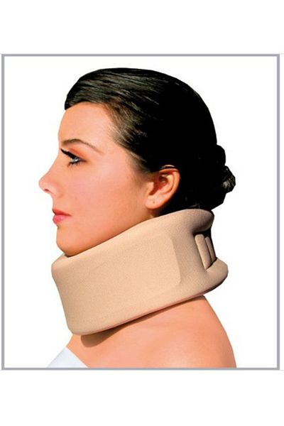 Orthocare 1170 طوق عنق إسفنجي مدعم بالبلاستيك