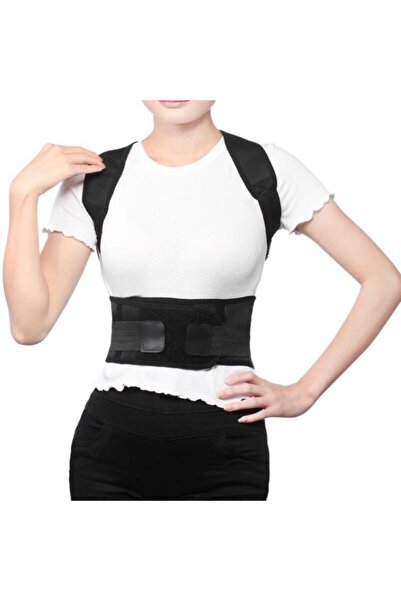 Ankaflex Унісекс Чорний магнітний корсет для випрямлення спини