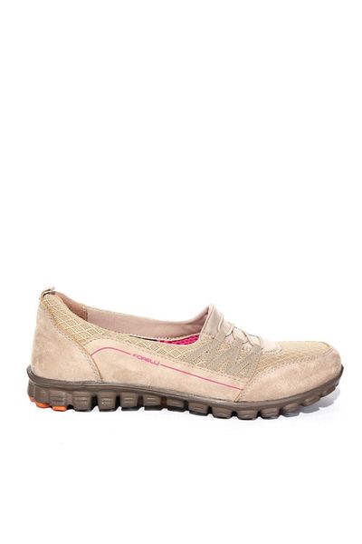 Forelli Walking Shoes - Beige - Flat