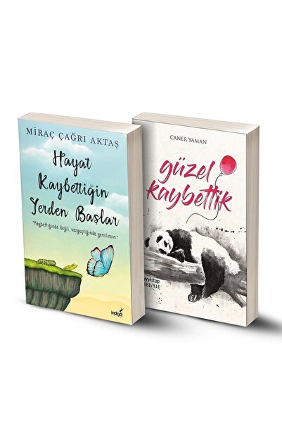 KOLEKTİF 2 Kitap / Hayat Kaybettiğin Yerden Başlar - Güzel Kaybettik