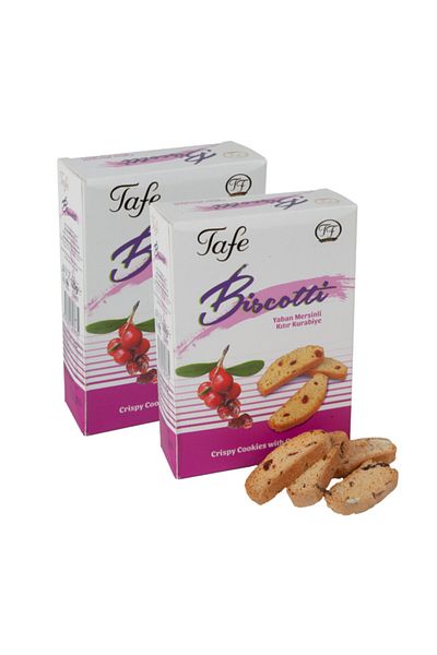 TAFE 120g X 2 Pieces Myrtle Biscotti Wild Curly Cookies