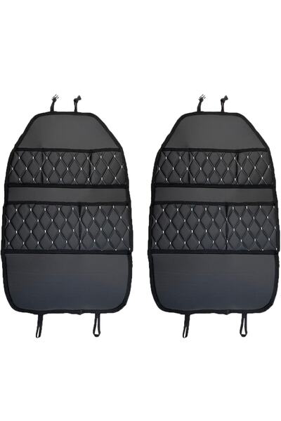 caraks Renault Clio 4 Hb 2012-2019 Τεχνητό δέρμα Οργανωτής πλάτης καθίσματος ...