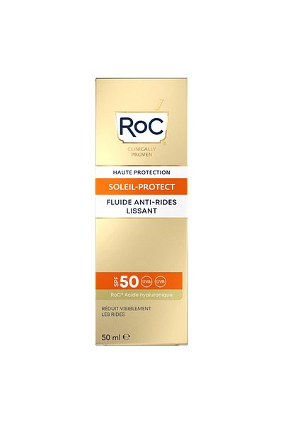 Roc Soleil Protect Anti Wrinkle Fluid Spf 50 50 Ml