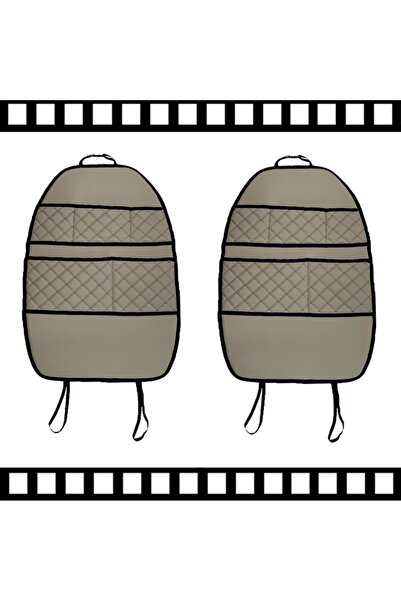 caraks Clio 4 Stw 2012-2019 Τεχνητό δέρμα Οργανωτής πλάτης καθίσματος αυτοκιν...