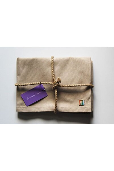 Çizgikare Sand Beige Runner (κάλυμμα σερβιρίσματος)