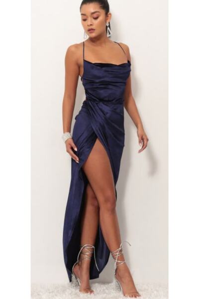 hilaltrendd Kadife Elbise