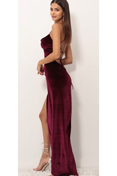 hilaltrendd Kadife Elbise