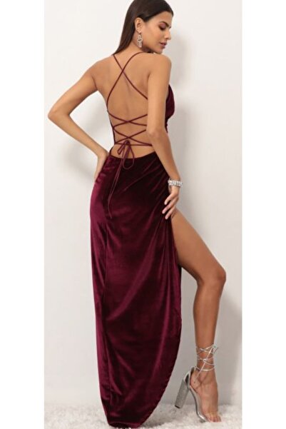 hilaltrendd Kadife Elbise