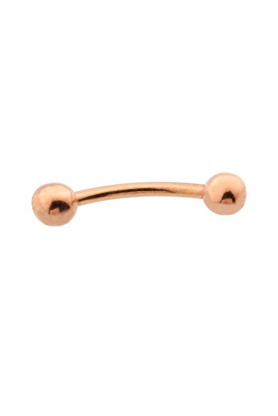 Dianora Piercing Rose Altın Kaş/rook Piercing