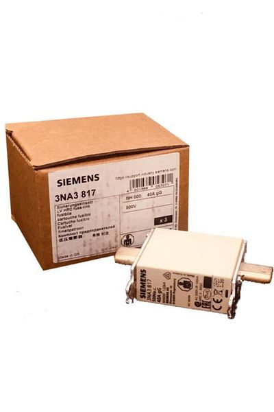 Siemens 40a Kofra Fuse Size: 000