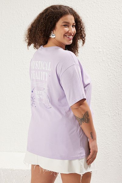 Trendyol Curve Stylish Top in Purple