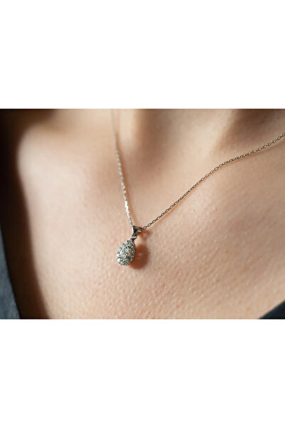 Safir Kuyumculuk Pırlanta Taşlı Kolye