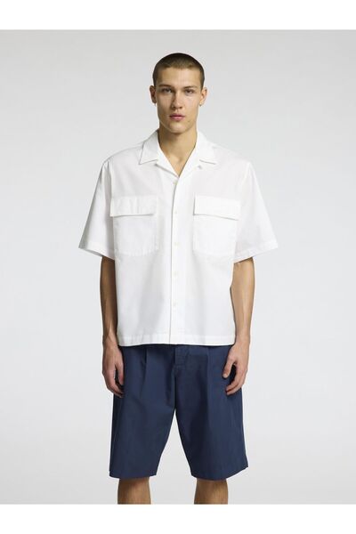Selected Homme Kurzarmhemd Boxy Fit