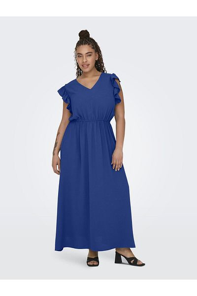 Only Carmakoma Kleid CARMETTA Langes Kleid