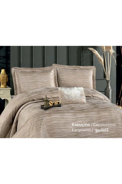 Güzide Ev Modası Modern Yatak Örtüsü Alina Kapiçino