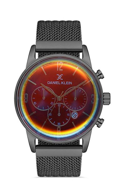 Daniel Klein Dkm 120091 -06 Wicker Band 3 Atm Water Resistant Black Men's Wristwatch