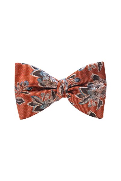 COOLMENCLUB Çiçek Desenli Açık Papyon