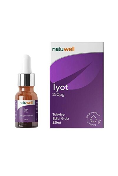 Natuwell Iyot 150 Mcg Damla 25 ml 8683873980086