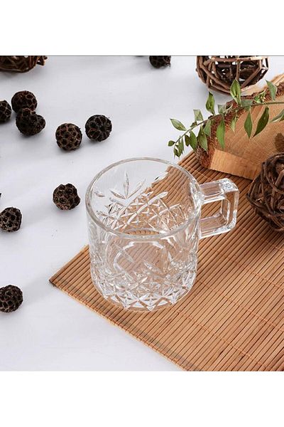 Paşabahçe 2-Piece Timeless Cup-Cup with Handle 195cc 55452