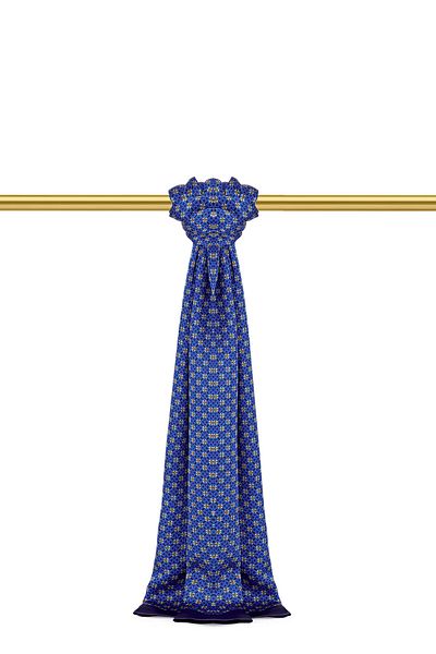 Bursa İpek Saks Patterned Men's Silk Cashew