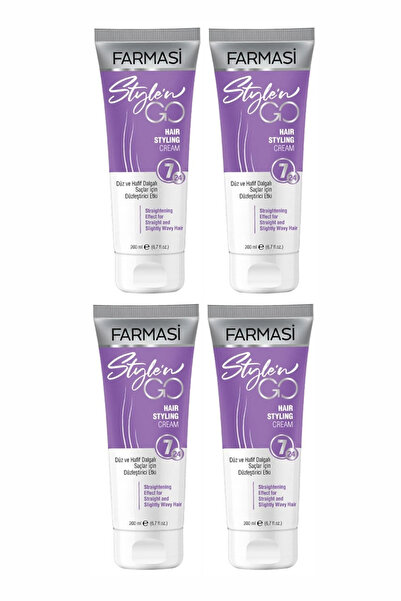 Farmasi 4'Lü Farmasi Style N Go Düz Saçlar Için Bakım Kremi 200 Ml.