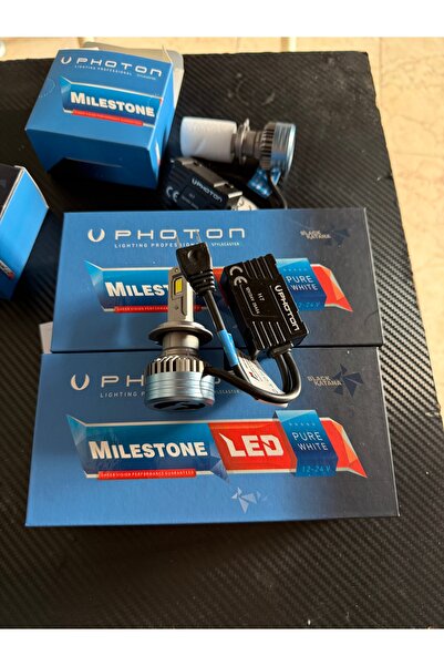 Bosch H7 milistone black katana 30.000 lümen daha iyisi yok en iyisi 1 çift takım