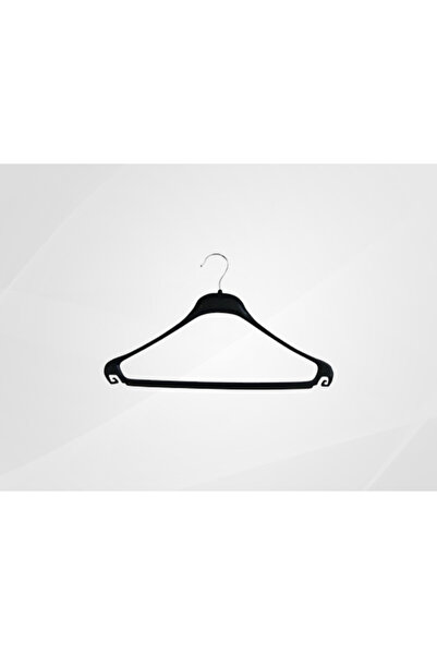 Luna Plastic Shirt Hanger 44 cm Black Color