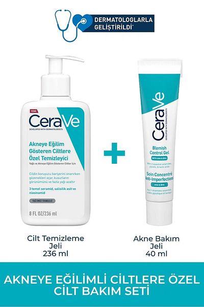 CeraVe Special Cleansing Gel for Oily and Acne-Prone Skin 236 ml Care Gel 40 ml