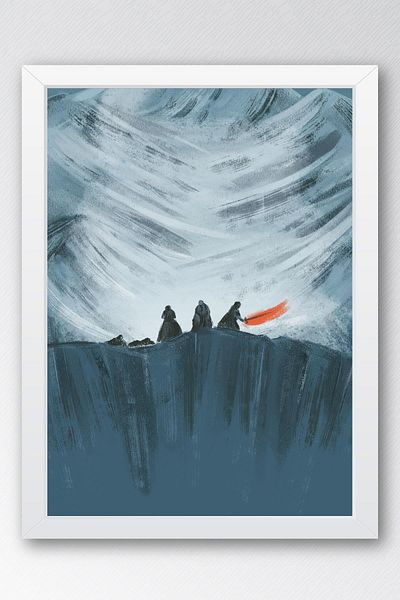 Saturn Pictură înrămată Game of Thrones - Poster de televiziune Game of Thrones