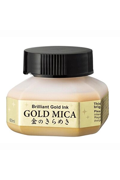 Zig Gold Mica Metalik Altın Mürekkep 60ml BA301-6