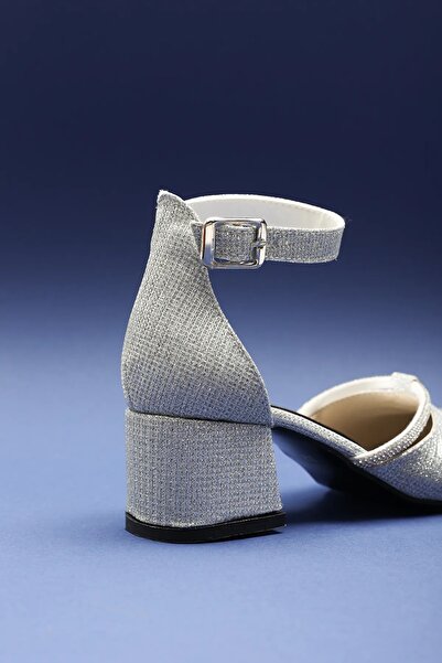 CekModa KIZ ÇOCUK BİLEKTEN TOKALI MEZUNİYET DÜĞÜN NİŞAN ABİYE TOPUKLU AYAKKABI