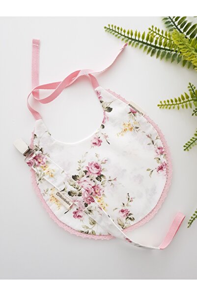 ib ilkimbebe Baby Bib and Pacifier Chain Set